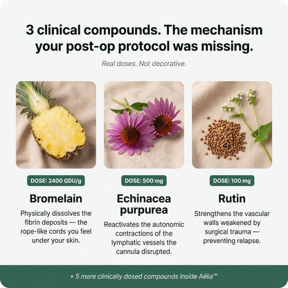 Aélia™ - Post-Op Recovery Formula for Fibrosis & Lymphatic Drainage