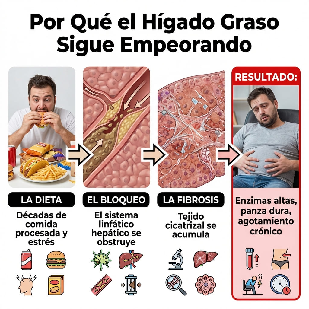 Aélia™ - Fórmula para Hígado Graso y Drenaje Linfático Hepático