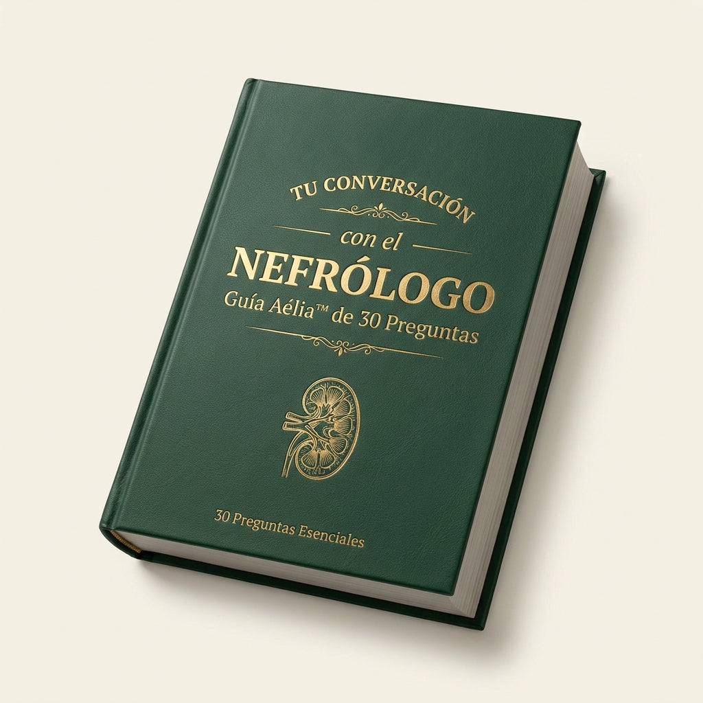 Tu Conversación con el Nefrólogo · Guía Aélia™ de 30 Preguntas