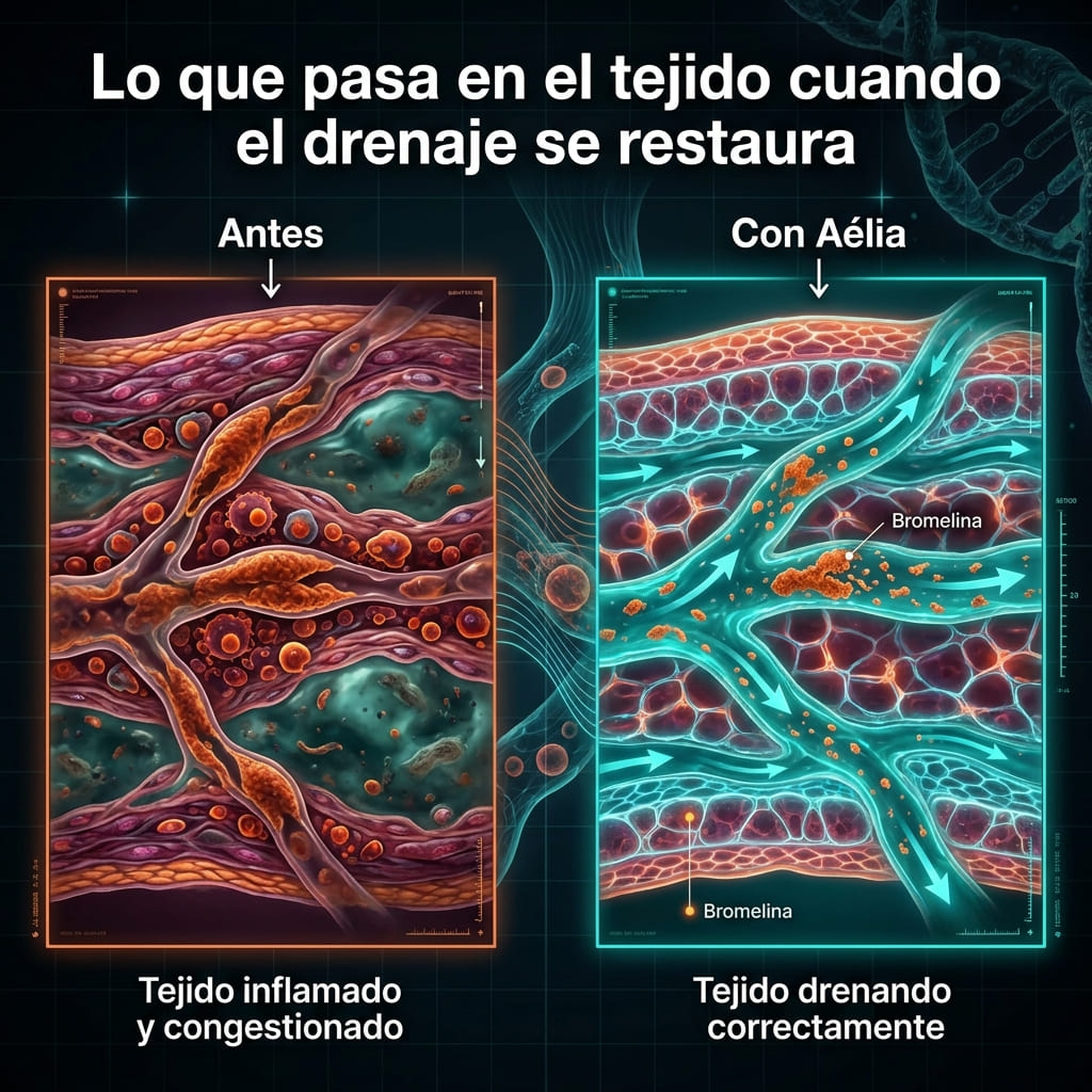 Aélia™ - Fórmula para Hombres: Drenaje Linfático y Balance Hormonal