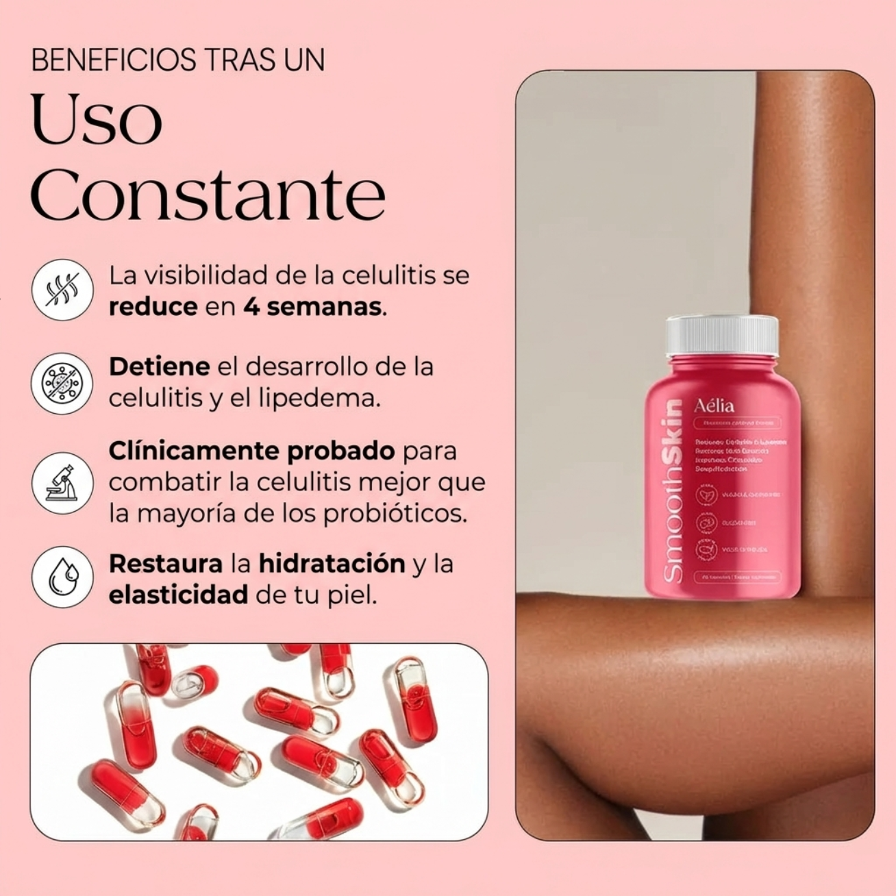 Anti-Cellulite and Lipoedema Capsules Smooth Skin by Aelia™