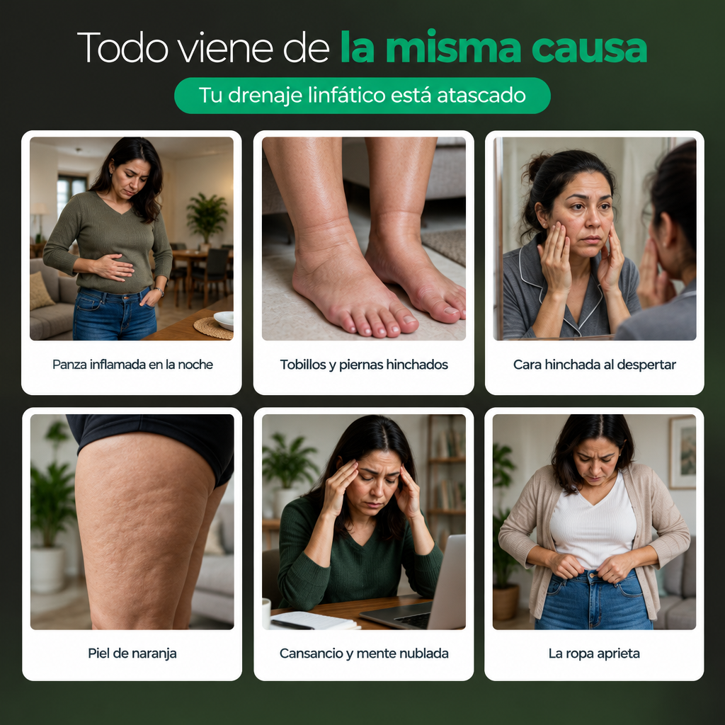 Nueva Fórmula de Máxima Potencia – Cápsulas de Drenaje Linfático