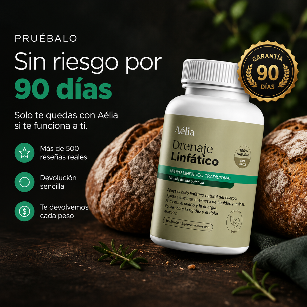 Nueva Fórmula de Máxima Potencia – Cápsulas de Drenaje Linfático