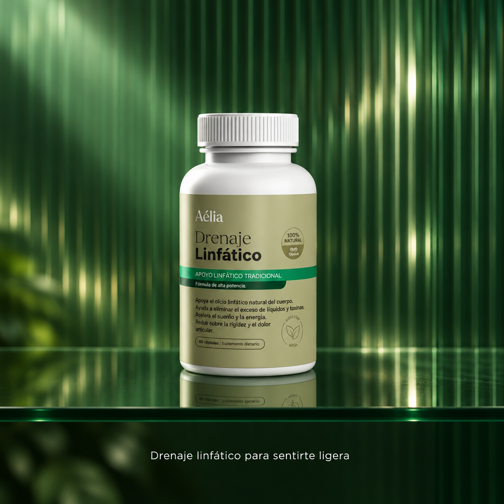 Nueva Fórmula de Máxima Potencia – Cápsulas de Drenaje Linfático