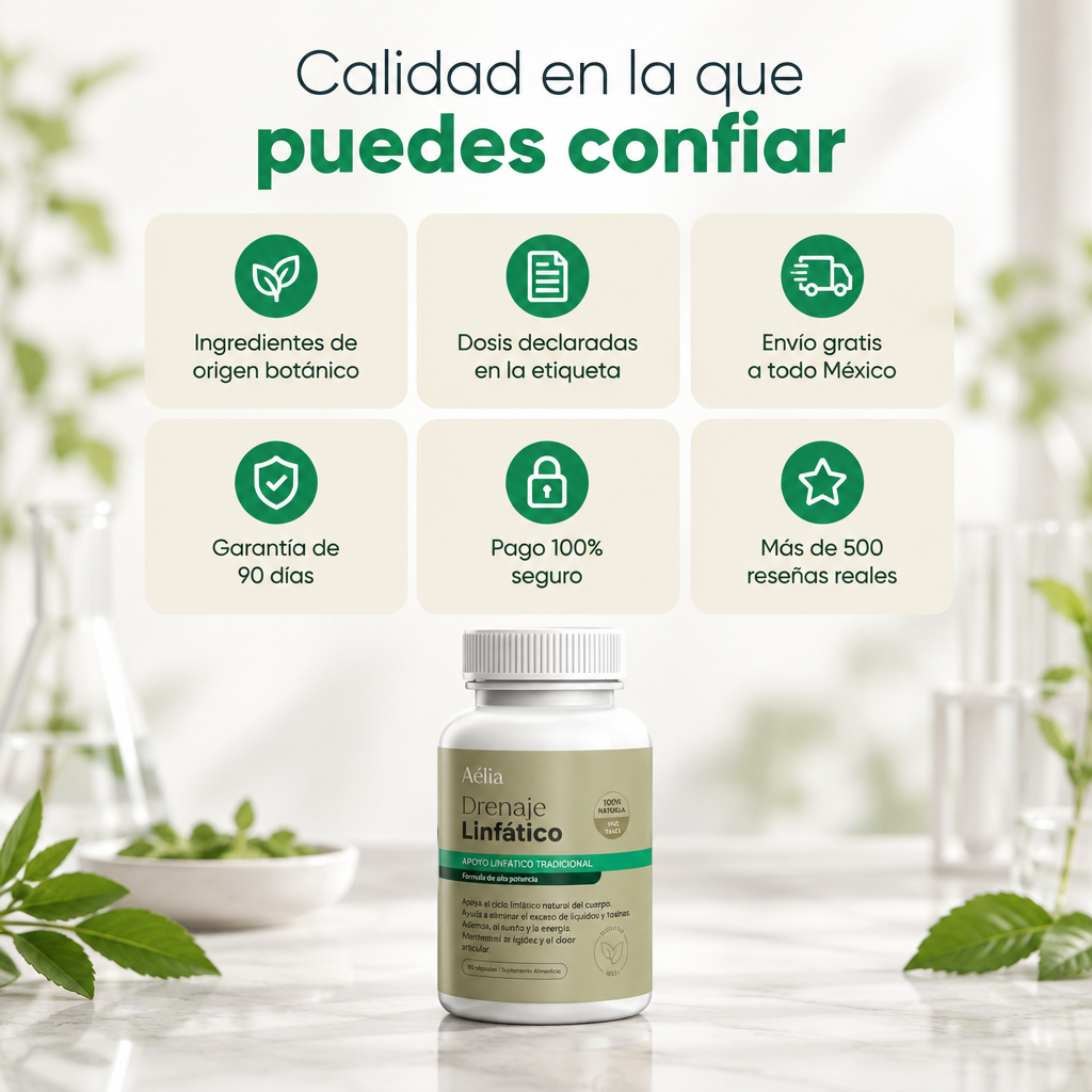 New Maximum Strength Formula – Lymphatic Drainage Capsules