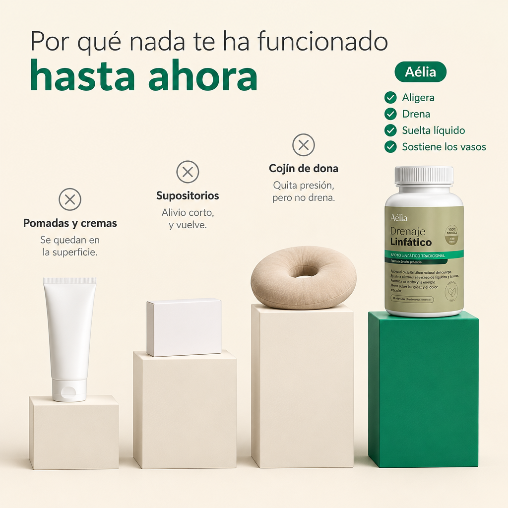 New Maximum Strength Formula – Lymphatic Drainage Capsules